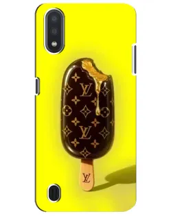 Чехол для Samsung Galaxy M01 Core (A013F) с картинкой «Мороженое от LV»