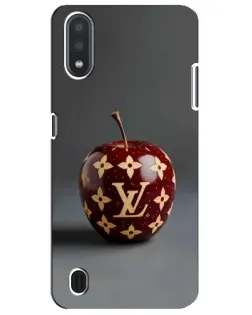 Чехол для Samsung Galaxy M01 Core (A013F) с картинкой «Красное яблоко LV»