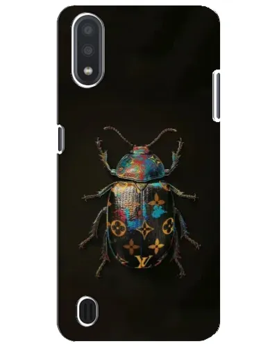 Чехол для Samsung Galaxy M01 Core (A013F) с картинкой «LV — мраморный принт»