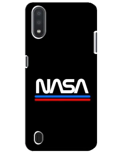 Чехол для Samsung Galaxy M01 Core (A013F) с картинкой «NASA — классика Red Blue» Чехол для Samsung Galaxy M01 Core (A013F) с картинкой «NASA — классика Red Blue»