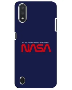 Чехол для Samsung Galaxy M01 Core (A013F) с картинкой «NASA — глубокий космос»