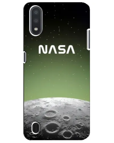 Чехол для Samsung Galaxy M01 Core (A013F) с картинкой «NASA — лунный градиент» Чехол для Samsung Galaxy M01 Core (A013F) с картинкой «NASA — лунный градиент»
