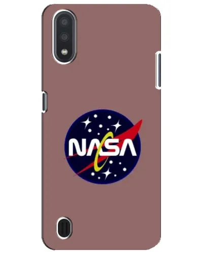Чехол для Samsung Galaxy M01 Core (A013F) с картинкой «NASA — ретро космос» Чехол для Samsung Galaxy M01 Core (A013F) с картинкой «NASA — ретро космос»