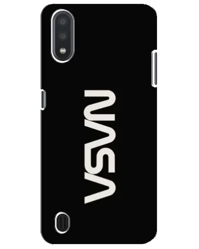 Чехол для Samsung Galaxy M01 Core (A013F) с картинкой «NASA — вертикальный логотип» Чехол для Samsung Galaxy M01 Core (A013F) с картинкой «NASA — вертикальный логотип»