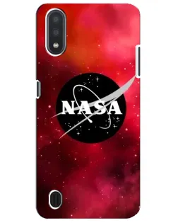 Чохол для Samsung Galaxy M01 Core (A013F) з картинкою «NASA — червона туманність»