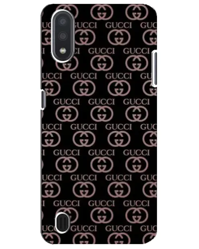 Чехол для Samsung Galaxy M01 Core (A013F) с картинкой «Классическая монограмма Gucci»