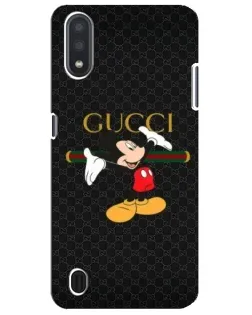 Чехол для Samsung Galaxy M01 Core (A013F) с картинкой «Микки Маус Gucci»
