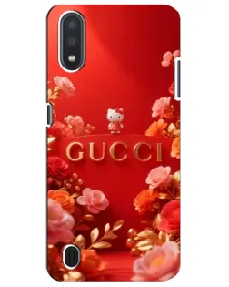Чехол для Samsung Galaxy M01 Core (A013F) с картинкой «Gucci — золотой сад»