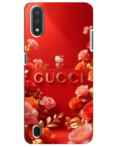 Чехол для Samsung Galaxy M01 Core (A013F) с картинкой «Gucci — золотой сад»