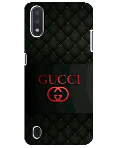 Чехол для Samsung Galaxy M01 Core (A013F) с картинкой «Gucci — стеганый черный»