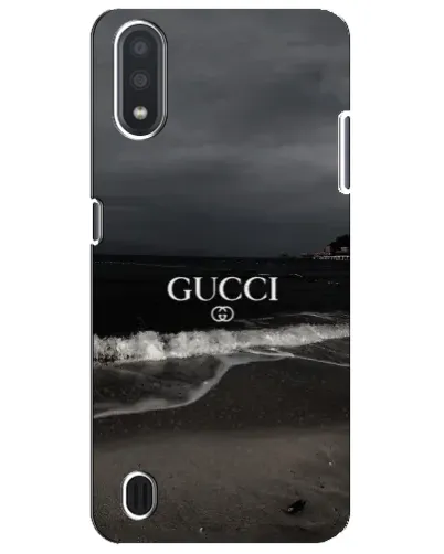 Чехол для Samsung Galaxy M01 Core (A013F) с картинкой «Gucci — морской прибой»