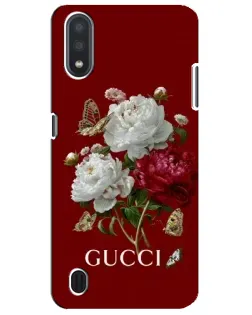 Чехол для Samsung Galaxy M01 Core (A013F) с картинкой «Gucci —  сад»