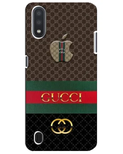Чехол для Samsung Galaxy M01 Core (A013F) с картинкой «Gucci — брендированный десерт»