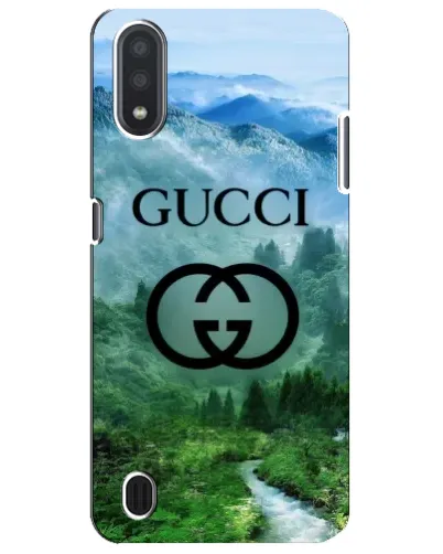 Чехол для Samsung Galaxy M01 Core (A013F) с картинкой «Gucci — горный пейзаж»