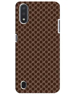 Чохол для Samsung Galaxy M01 Core (A013F) з картинкою «Gucci — шоколадна сітка»