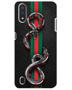Чохол для Samsung Galaxy M01 Core (A013F) з картинкою «Gucci — змія на смузі»