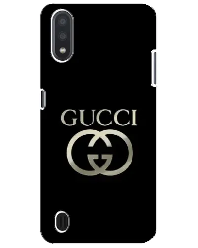 Чохол для Samsung Galaxy M01 Core (A013F) з картинкою «Gucci — золото на чорному» Чохол для Samsung Galaxy M01 Core (A013F) з картинкою «Gucci — золото на чорному»
