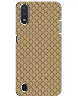 Чохол для Samsung Galaxy M01 Core (A013F) з картинкою «Gucci — класичний беж»