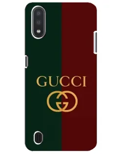 Чохол для Samsung Galaxy M01 Core (A013F) з картинкою «Gucci — темно-зелений градієнт»