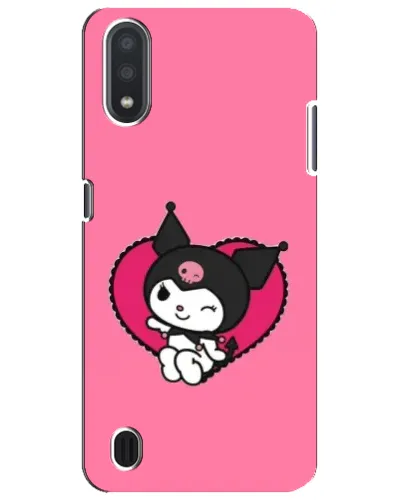 Чехол для Samsung Galaxy M01 Core (A013F) с картинкой «Kuromi — любовь в сердце» Чехол для Samsung Galaxy M01 Core (A013F) с картинкой «Kuromi — любовь в сердце»