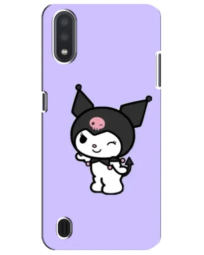 Чехол для Samsung Galaxy M01 Core (A013F) с картинкой «Классическая Kuromi» Чехол для Samsung Galaxy M01 Core (A013F) с картинкой «Классическая Kuromi»