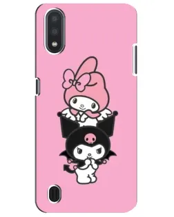 Чехол для Samsung Galaxy M01 Core (A013F) с картинкой «My Melody и Kuromi»
