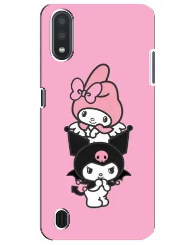 Чехол для Samsung Galaxy M01 Core (A013F) с картинкой «My Melody и Kuromi» Чехол для Samsung Galaxy M01 Core (A013F) с картинкой «My Melody и Kuromi»