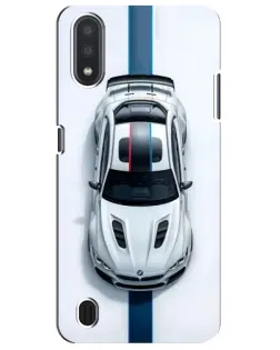 Чехол для Samsung Galaxy M01 Core (A013F) с картинкой «Вид сверху — BMW M»