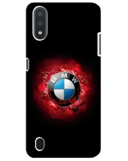 Чехол для Samsung Galaxy M01 Core (A013F) с картинкой «Логотип BMW — вспышка»
