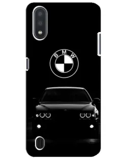Чехол для Samsung Galaxy M01 Core (A013F) с картинкой «BMW — взгляд из темноты»