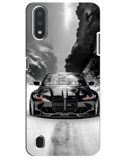 Чохол для Samsung Galaxy M01 Core (A013F) з картинкою «BMW — акварельний дрифт»