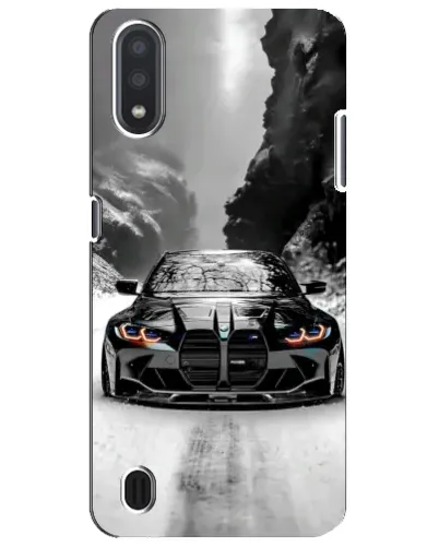 Чохол для Samsung Galaxy M01 Core (A013F) з картинкою «BMW — акварельний дрифт» Чохол для Samsung Galaxy M01 Core (A013F) з картинкою «BMW — акварельний дрифт»