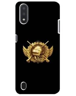 Чехол для Samsung Galaxy M01 Core (A013F) с картинкой «PUBG — оранжевый градиент» Чехол для Samsung Galaxy M01 Core (A013F) с картинкой «PUBG — оранжевый градиент»
