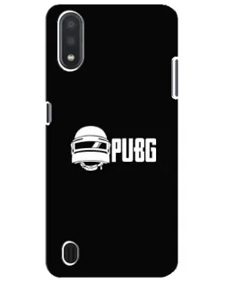 Чехол для Samsung Galaxy M01 Core (A013F) с картинкой «PUBG — классический лого»
