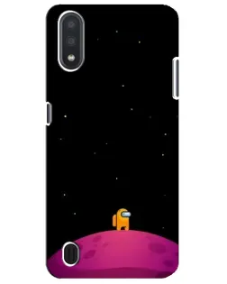 Чехол для Samsung Galaxy M01 Core (A013F) с картинкой «Одинокий герой на планете» Чехол для Samsung Galaxy M01 Core (A013F) с картинкой «Одинокий герой на планете»