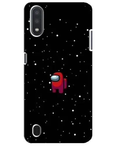 Чехол для Samsung Galaxy M01 Core (A013F) с картинкой «Красный Among Us» Чехол для Samsung Galaxy M01 Core (A013F) с картинкой «Красный Among Us»