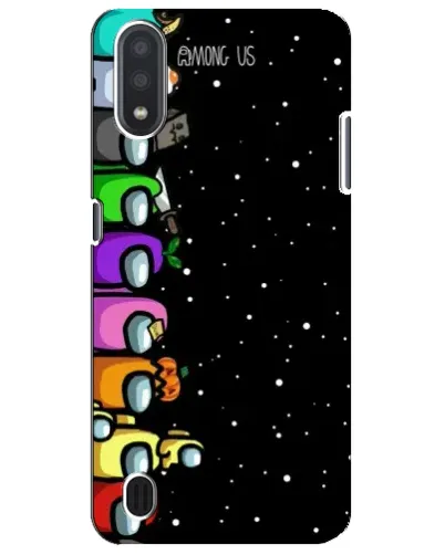 Чехол для Samsung Galaxy M01 Core (A013F) с картинкой «Команда Among Us» Чехол для Samsung Galaxy M01 Core (A013F) с картинкой «Команда Among Us»