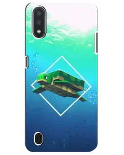 Чохол для Samsung Galaxy M01 Core (A013F) з картинкою «Черепаха Minecraft» Чохол для Samsung Galaxy M01 Core (A013F) з картинкою «Черепаха Minecraft»
