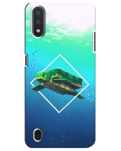 Чохол для Samsung Galaxy M01 Core (A013F) з картинкою «Черепаха Minecraft» Чохол для Samsung Galaxy M01 Core (A013F) з картинкою «Черепаха Minecraft»