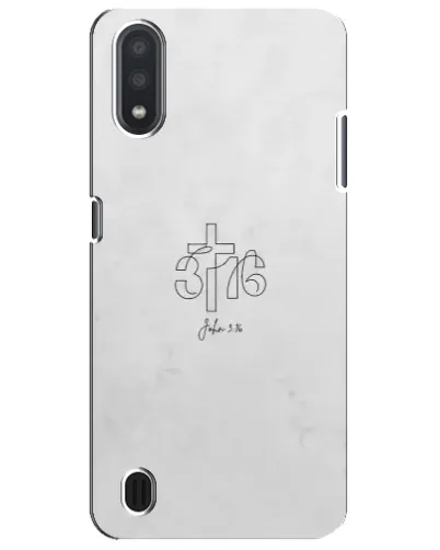 Чехол для Samsung Galaxy M01 Core (A013F) с картинкой «Иоанна 3:16 Крест» Чехол для Samsung Galaxy M01 Core (A013F) с картинкой «Иоанна 3:16 Крест»