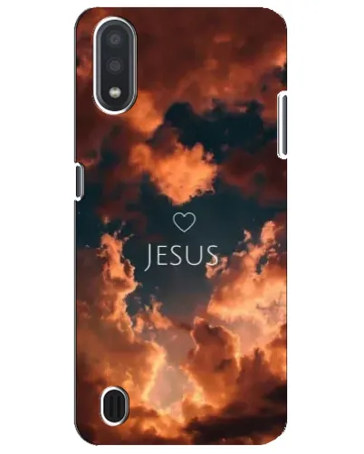 Чехол для Samsung Galaxy M01 Core (A013F) с картинкой «Сияние Имени Jesus» Чехол для Samsung Galaxy M01 Core (A013F) с картинкой «Сияние Имени Jesus»