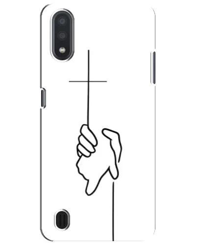 Чехол для Samsung Galaxy M01 Core (A013F) с картинкой «Рука держит» Чехол для Samsung Galaxy M01 Core (A013F) с картинкой «Рука держит»