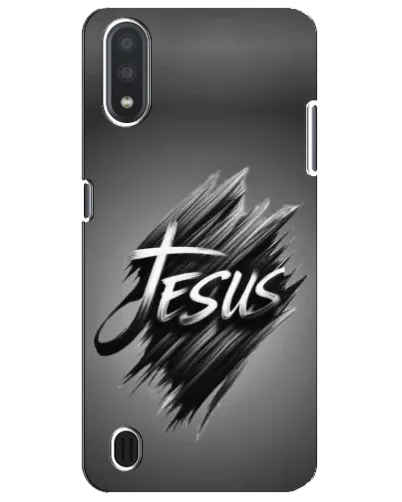 Чехол для Samsung Galaxy M01 Core (A013F) с картинкой «Надпись Jesus Graffiti» Чехол для Samsung Galaxy M01 Core (A013F) с картинкой «Надпись Jesus Graffiti»