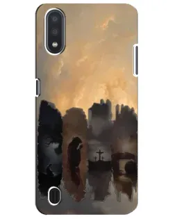 Чехол для Samsung Galaxy M01 Core (A013F) с картинкой «Дорога к вере»