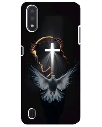 Чехол для Samsung Galaxy M01 Core (A013F) с картинкой «Голубь и Свет» Чехол для Samsung Galaxy M01 Core (A013F) с картинкой «Голубь и Свет»