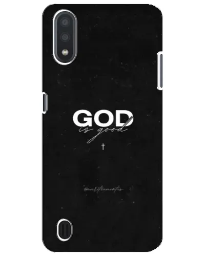 Чехол для Samsung Galaxy M01 Core (A013F) с картинкой «GOD — Бог над всем» Чехол для Samsung Galaxy M01 Core (A013F) с картинкой «GOD — Бог над всем»