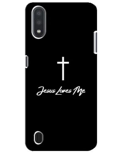 Чехол для Samsung Galaxy M01 Core (A013F) с картинкой «Иисус любит тебя» Чехол для Samsung Galaxy M01 Core (A013F) с картинкой «Иисус любит тебя»