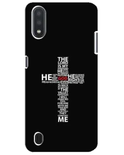 Чохол для Samsung Galaxy M01 Core (A013F) з картинкою «Текстовий хрест» Чохол для Samsung Galaxy M01 Core (A013F) з картинкою «Текстовий хрест»