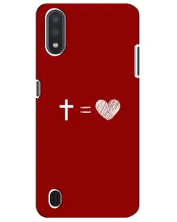 Чохол для Samsung Galaxy M01 Core (A013F) з картинкою «Рівняння любові» Чохол для Samsung Galaxy M01 Core (A013F) з картинкою «Рівняння любові»