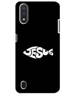 Чохол для Samsung Galaxy M01 Core (A013F) з картинкою «Риба Jesus» Чохол для Samsung Galaxy M01 Core (A013F) з картинкою «Риба Jesus»
